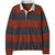 Patagonia Long-Sleeve Rugby Shirt - Men's Wide Stripe: Rusty Red