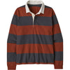 Wide Stripe: Rusty Red