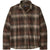 Patagonia Long-Sleeve Lightweight Fjord Flannel Shirt - Men's Melting Ombre: Den Brown