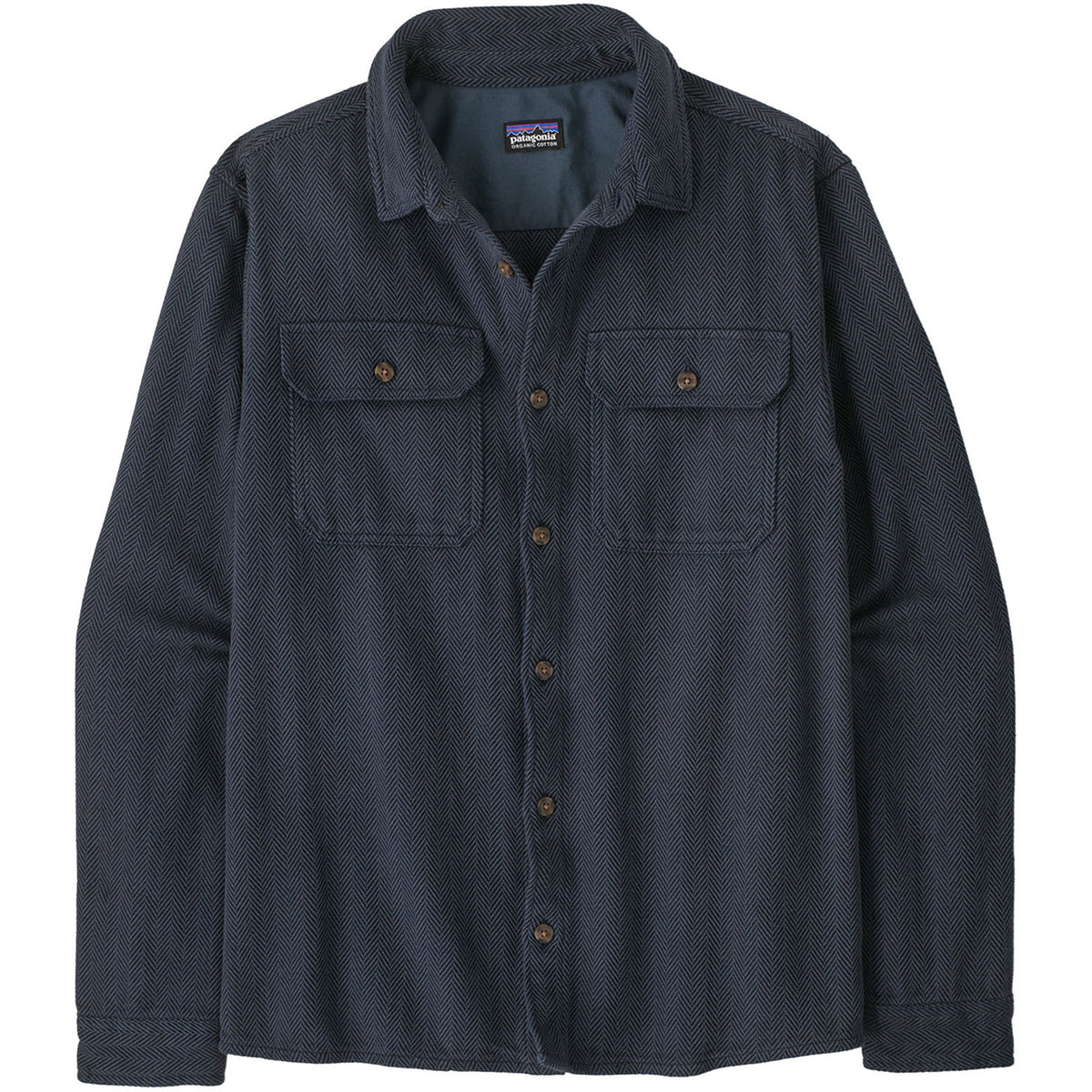 Patagonia Fjord Loft Shirt - Men's Mirror Weave: Summit Blue