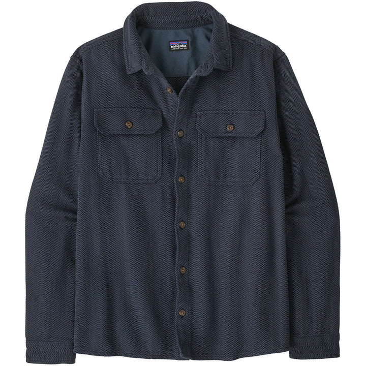 Patagonia Fjord Loft Shirt - Men's Mirror Weave: Summit Blue