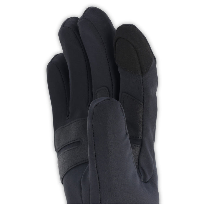 Outdoor Research Sureshot Heated Softshell Gloves Solid Black