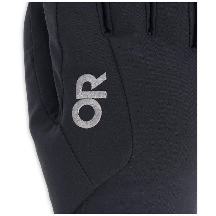 Outdoor Research Sureshot Heated Softshell Gloves Solid Black