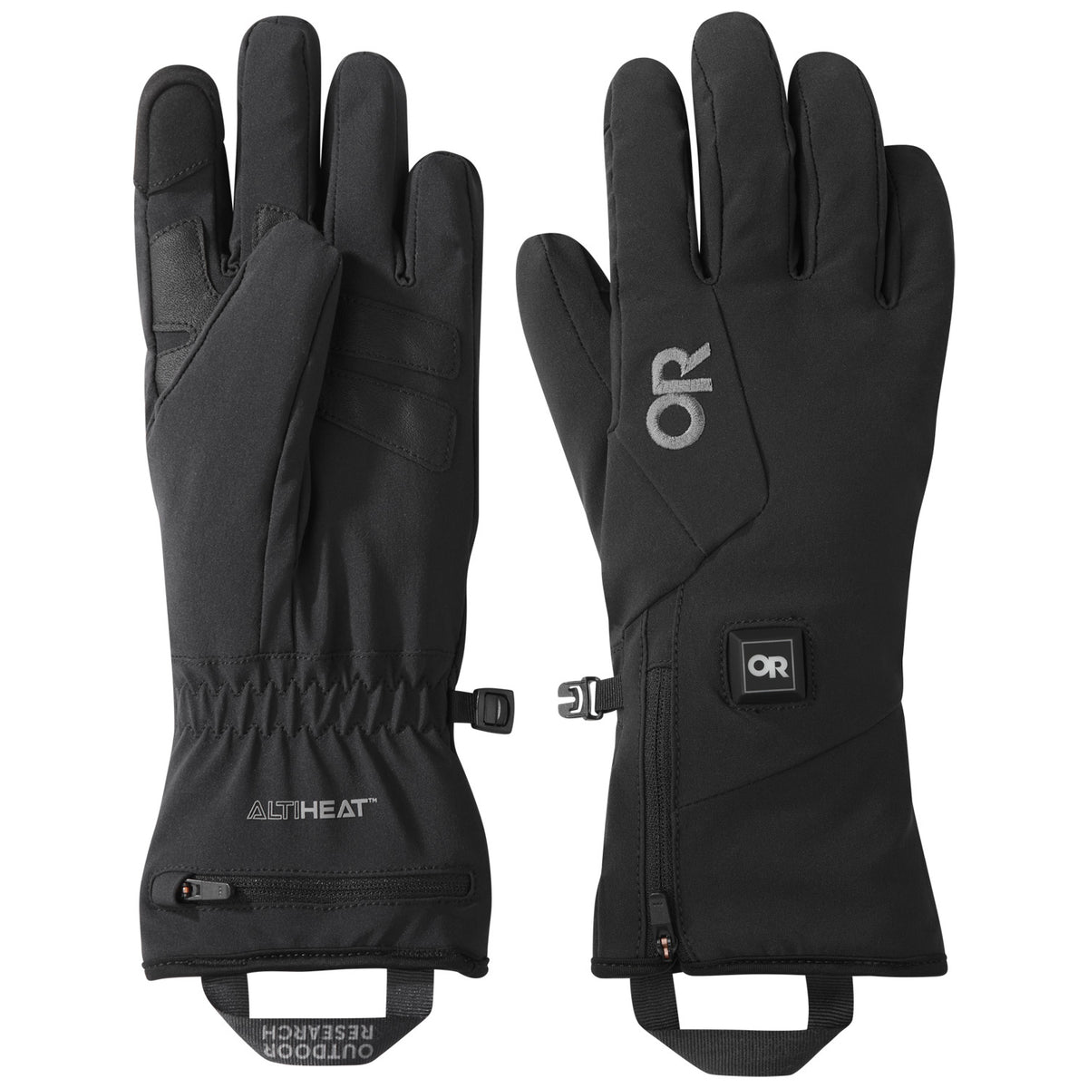 Outdoor Research Sureshot Heated Softshell Gloves - Women's Solid Black