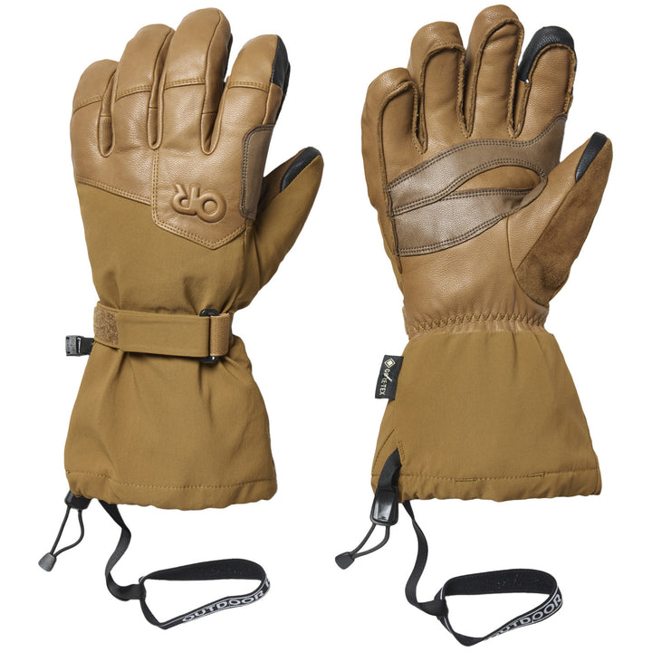 Outdoor Research Team Gauntlet GORE-TEX Gloves Dark Natural