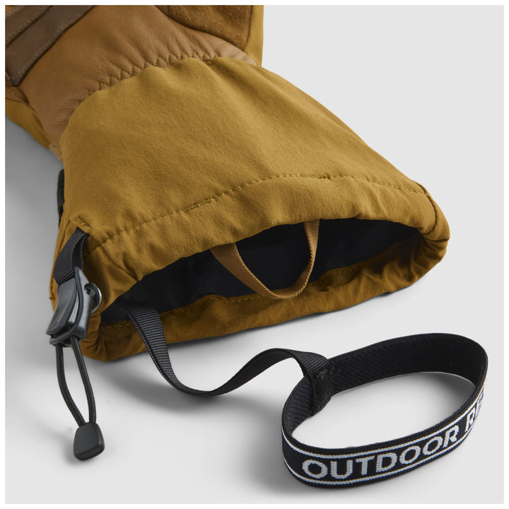 Outdoor Research Team Gauntlet GORE-TEX Mittens Dark Natural
