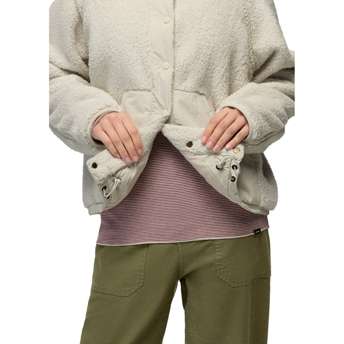 Prana Encinitas Fleece Jacket - Women's Beach Pebbles