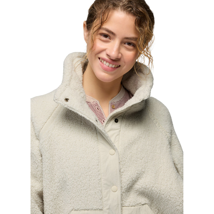 Prana Encinitas Fleece Jacket - Women's Beach Pebbles