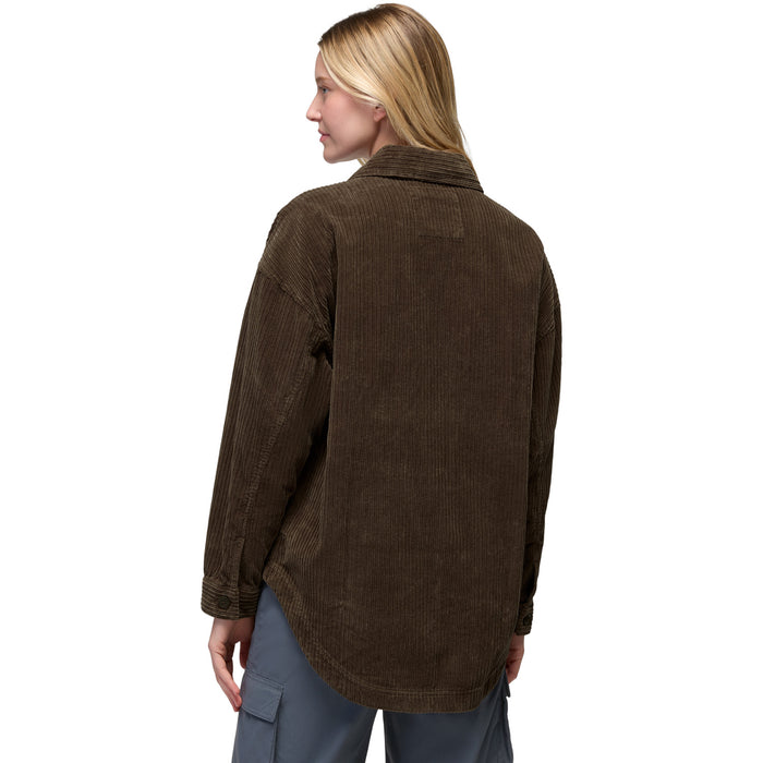 Prana Annie's Canyon Cord Shacket - Women's Dark Roast