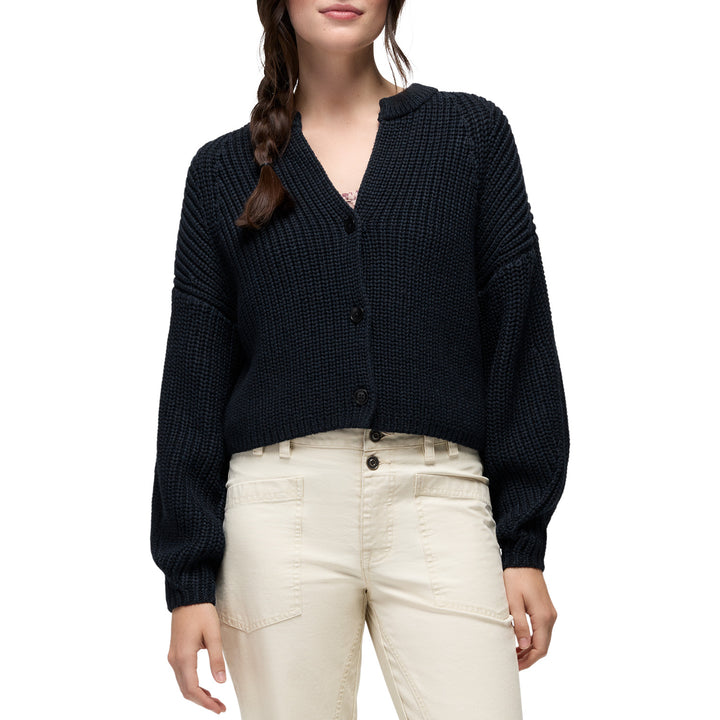Prana Sunday River Short Cardigan - Women's Nautical
