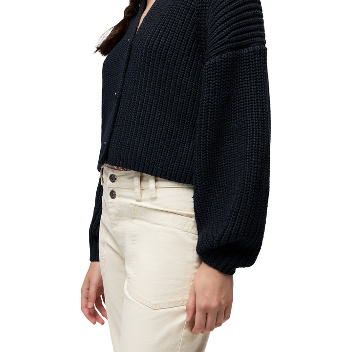 Prana Sunday River Short Cardigan - Women's Nautical