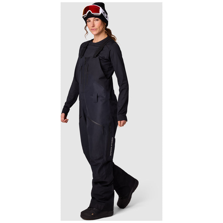 Outdoor Research Powderverse Bibs - Women's Black