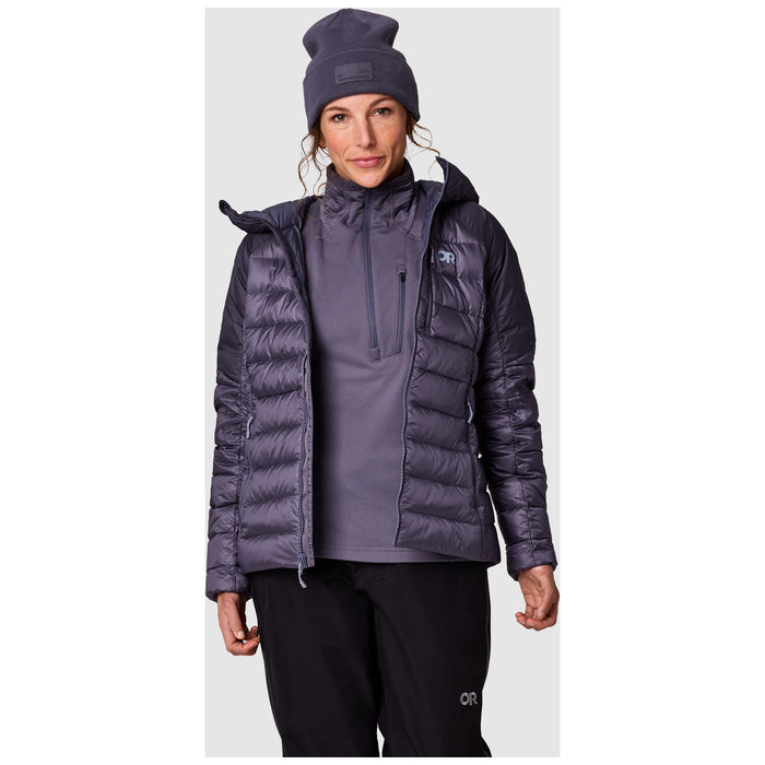 Outdoor Research Helium Down Hoodie - Women's Smoky Quartz