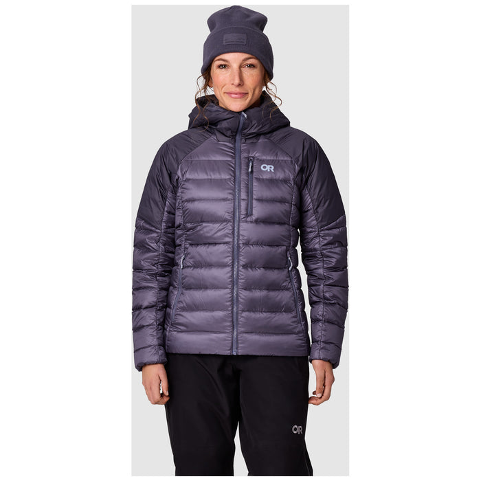 Outdoor Research Helium Down Hoodie - Women's Smoky Quartz