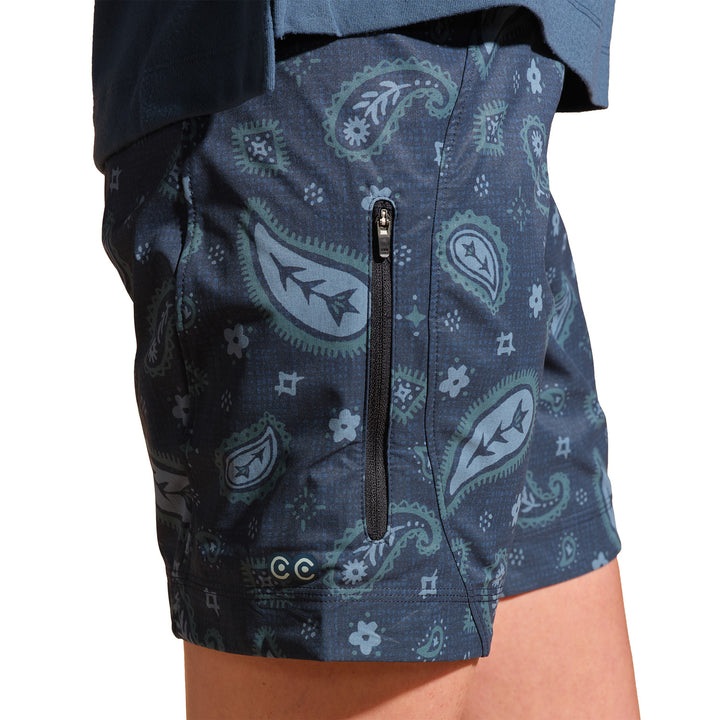 Curious Creatures Sun Dog Shorts - Women's Bandana Print