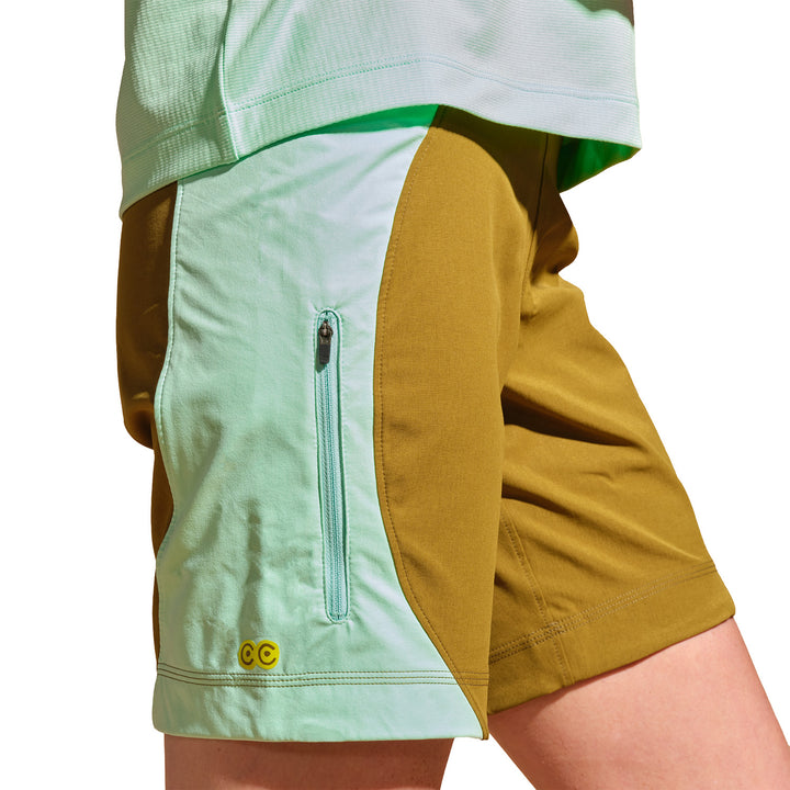 Curious Creatures Sun Dog Shorts - Women's Fir Green & Graciously Green
