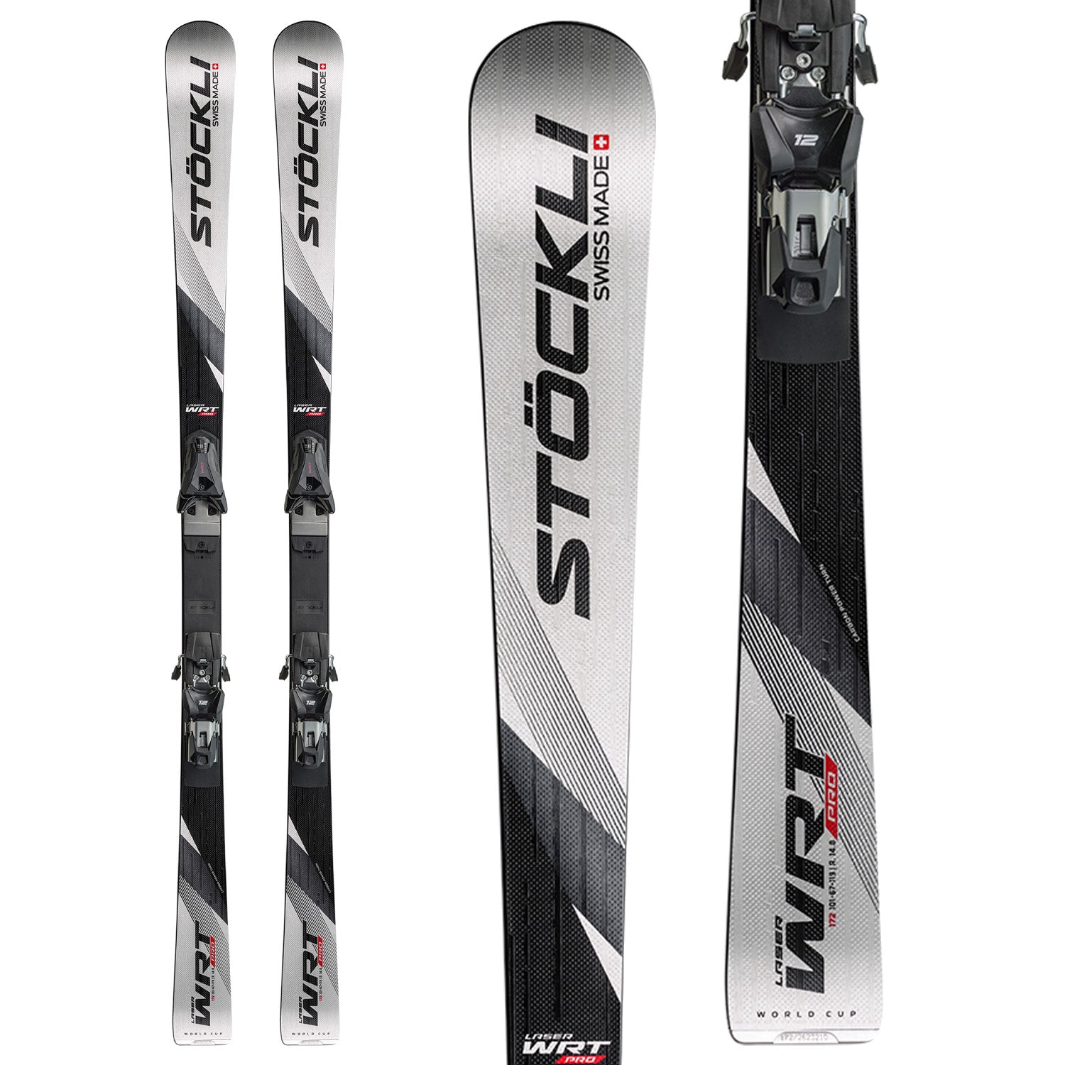 Stöckli Laser WRT Pro Skis + SRT12 Bindings 2027 – evo