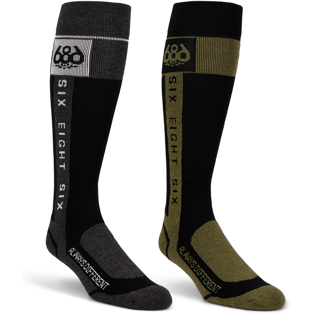 686 Merino Flow 2-Pack Socks Assorted