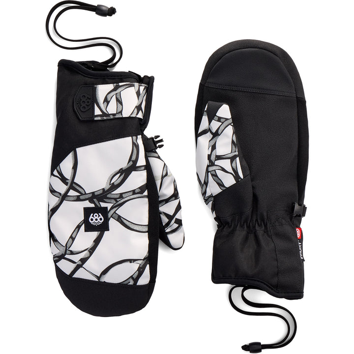 686 Primer Mittens White Wire