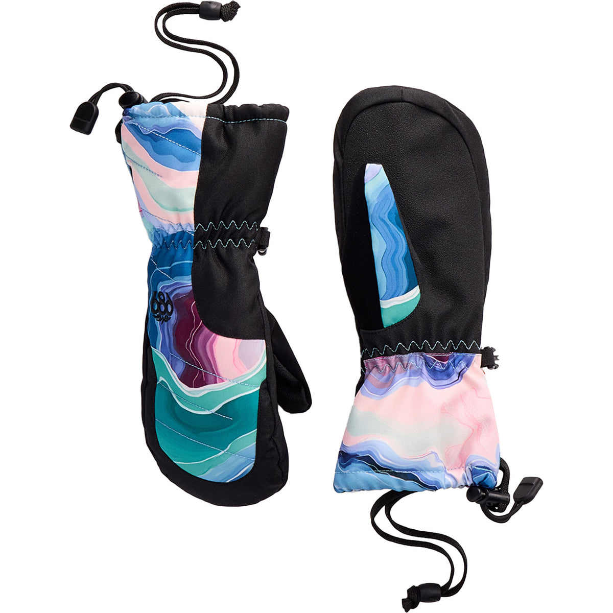 686 Heat Insulated Mittens - Kids' Wasabi Sedimentary