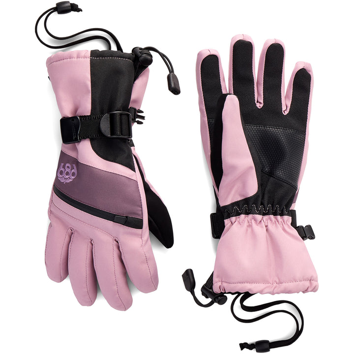 686 Heat Insulated Gloves - Kids' Smokey Lilac Colorblock