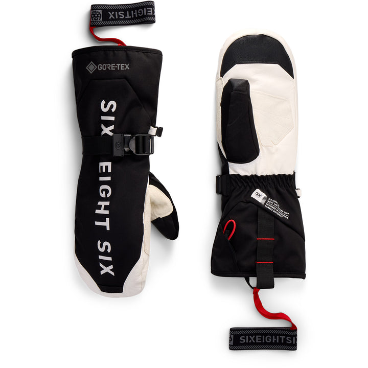 686 GORE-TEX Leather Deep Days Mittens White