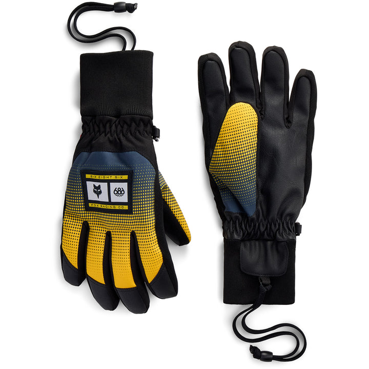 686 Crush Insulated Gloves Fox Yellow