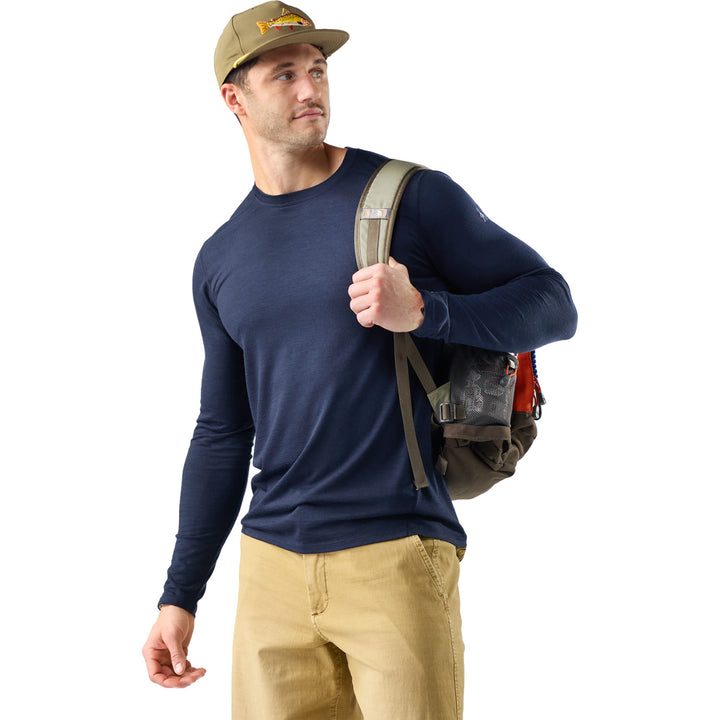 Smartwool Classic All-Season Merino Base Layer Crew Top - Men's Deep Navy
