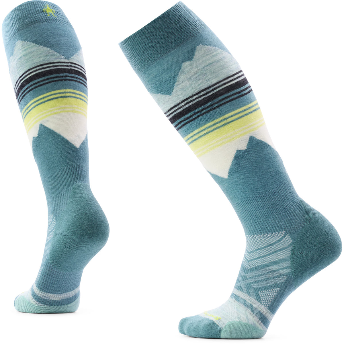 Smartwool Targeted Cushion Pattern OTC Socks - Women's Dusty Teal