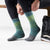 Smartwool Snowboard Full Cushion Iguchi Pattern OTC Socks Dusty Teal