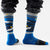 Smartwool Full Cushion Midnight Ski Pattern OTC Socks Laguna Blue