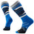 Smartwool Full Cushion Midnight Ski Pattern OTC Socks Laguna Blue