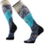 Smartwool Ski Targeted Cushion Winter Phase Print OTC Socks Purple Dawn
