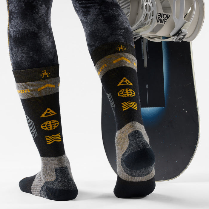 Smartwool Snowboard Full Cushion Arbor OTC Socks Black
