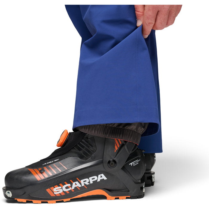 Black Diamond Recon Stretch Bibs - Men's Twilight Blue-Vertical Blue