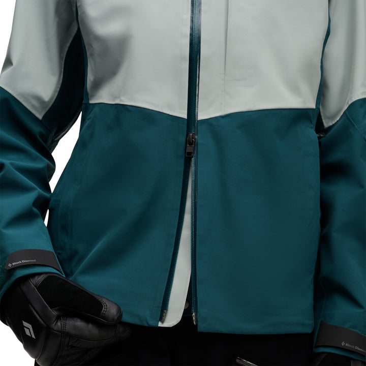 Black Diamond Recon Stretch Shell Jacket - Women's Agave-Deep Woods