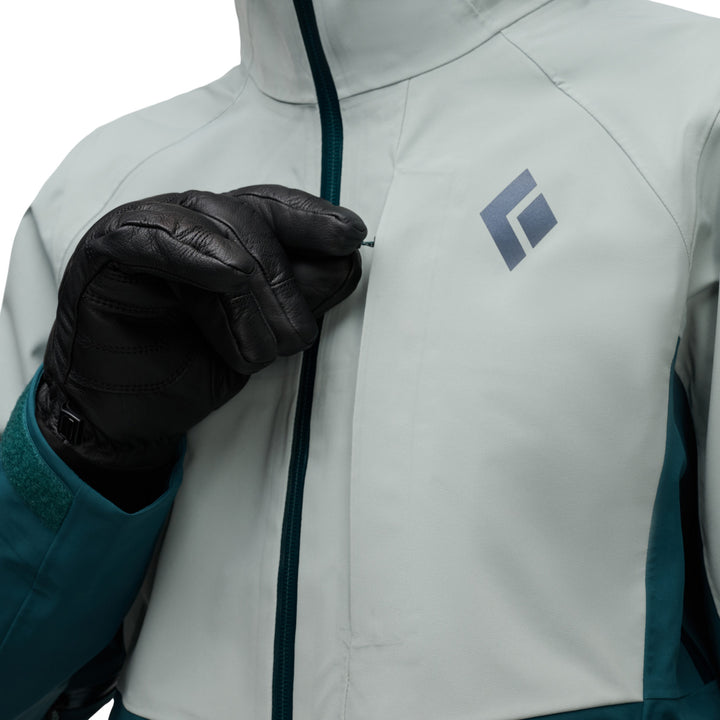 Black Diamond Recon Stretch Shell Jacket - Women's Agave-Deep Woods