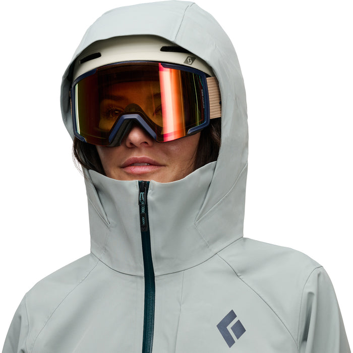 Black Diamond Recon Stretch Shell Jacket - Women's Agave-Deep Woods
