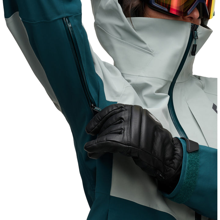 Black Diamond Recon Stretch Shell Jacket - Women's Agave-Deep Woods