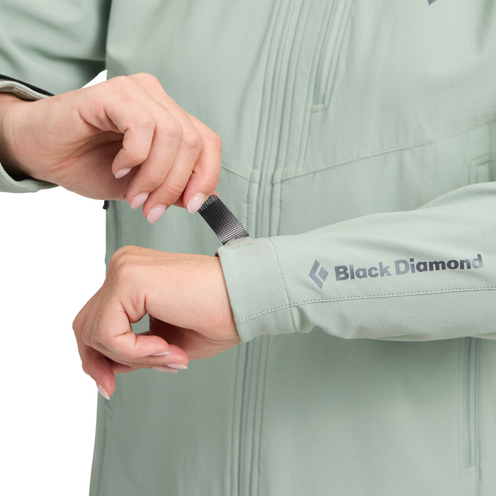 Black Diamond Dawn Patrol Softshell Jacket - Women's Agave