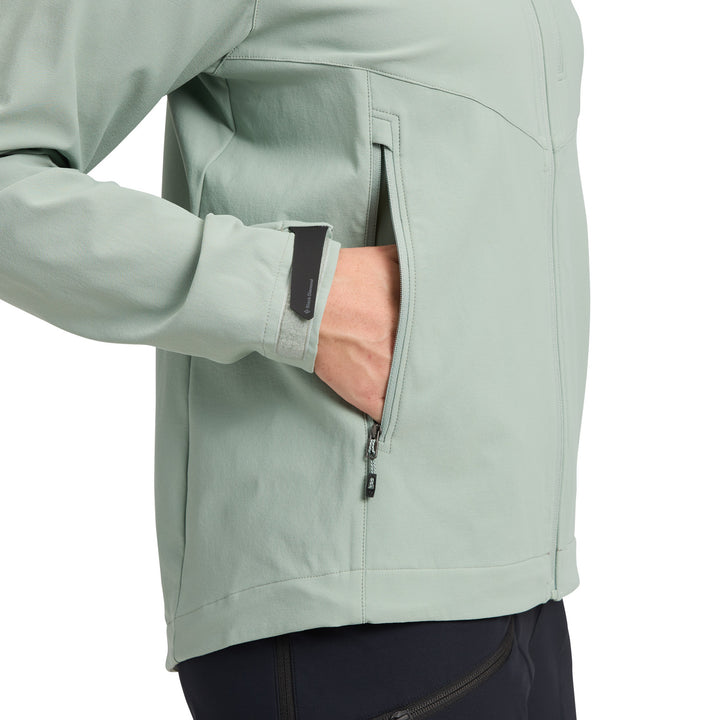 Black Diamond Dawn Patrol Softshell Jacket - Women's Agave
