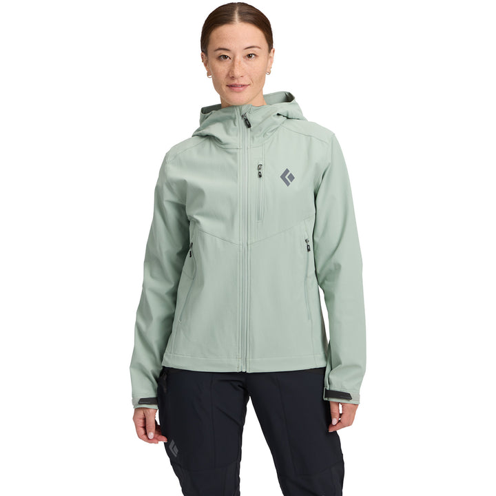 Black Diamond Dawn Patrol Softshell Jacket - Women's Agave
