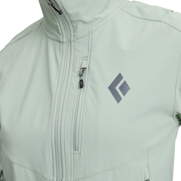 Black Diamond Dawn Patrol Softshell Jacket - Women's Agave