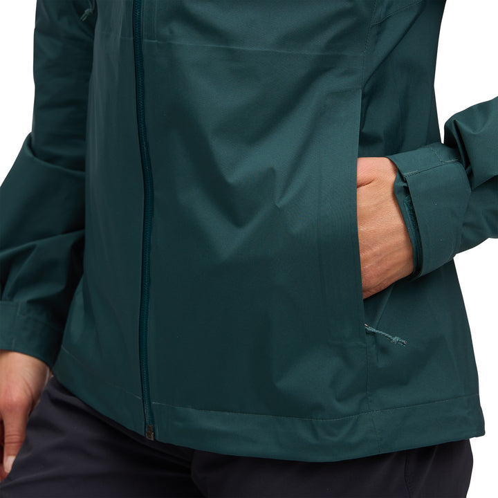 Black Diamond Fineline Stretch Shell Jacket - Women's Deep Woods