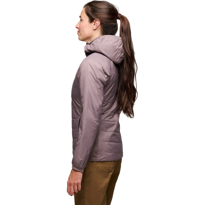 Black Diamond Solution 1.0 Hoodie - Women's Dark Mauve