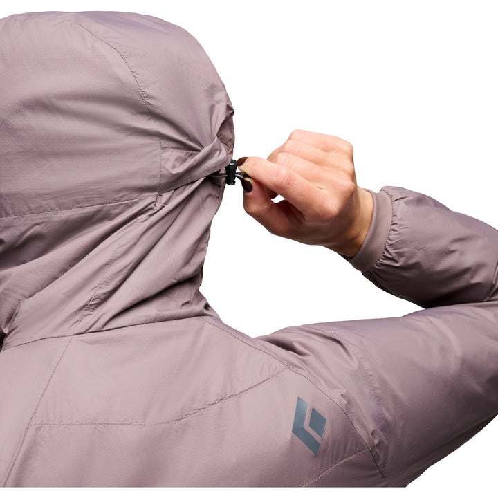 Black Diamond Solution 1.0 Hoodie - Women's Dark Mauve