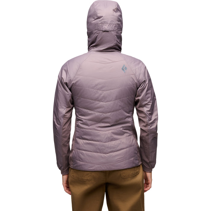 Black Diamond Solution 1.0 Hoodie - Women's Dark Mauve