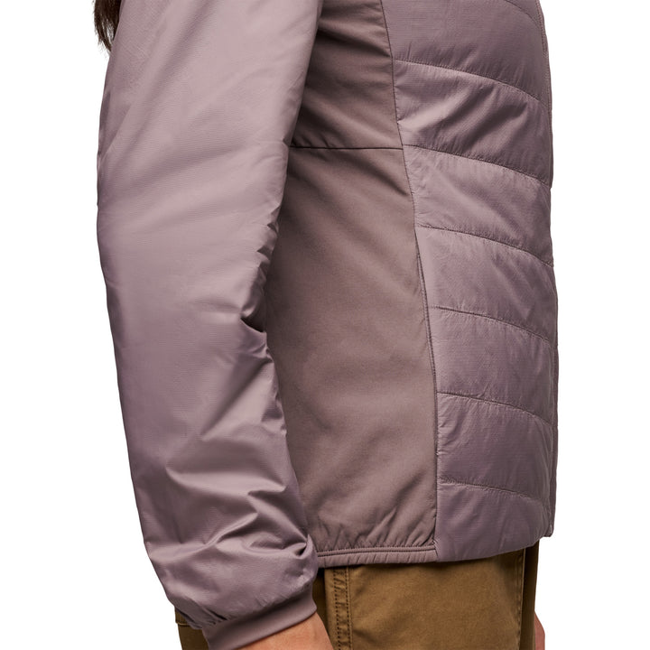Black Diamond Solution 1.0 Hoodie - Women's Dark Mauve