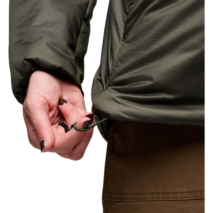 Black Diamond Solution 3.0 Hoodie - Women's Dark Moss