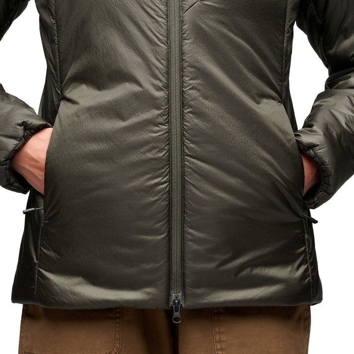 Black Diamond Solution 3.0 Hoodie - Women's Dark Moss